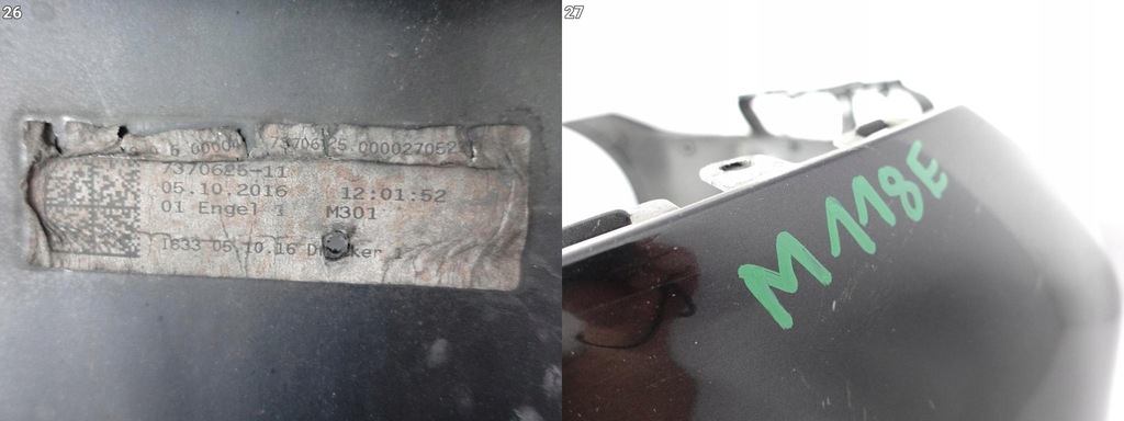 фото №12, Bmw i8 i12 i15 14-20 бампер перед 4xpdc