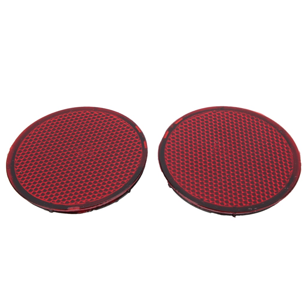 фото №14, Nissan qashqai 2007-2015 2pcs круглый красный отражатель бампера заднего