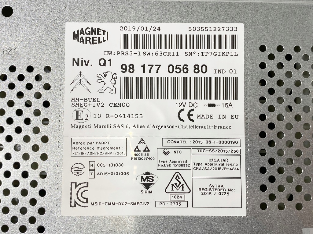 фото №5, Радіо навігація gps citroen c4 ii lift 9817705680