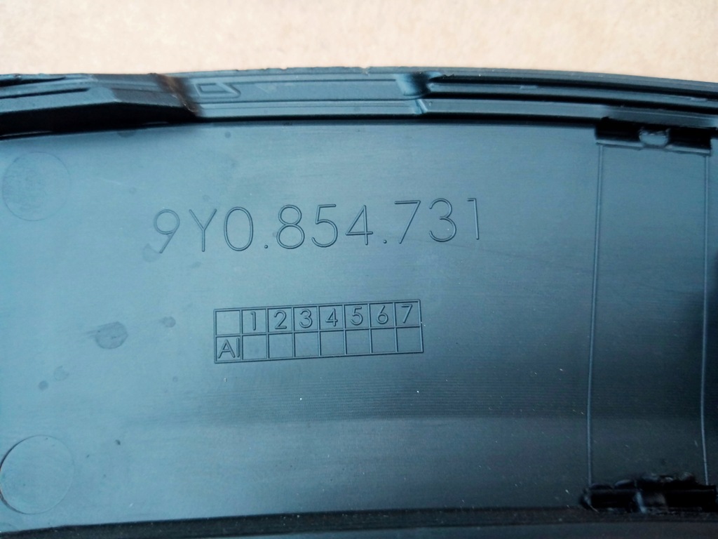 фото №8, Porsche cayenne iii левая молдинг крыла задняя