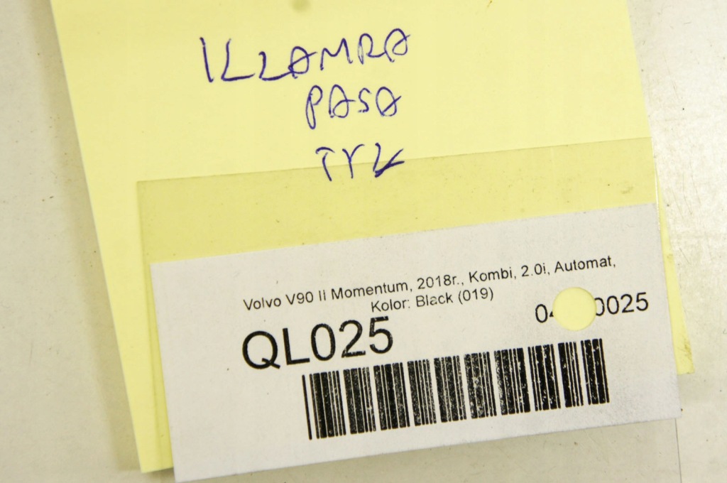 фото №5, Ql025 volvo v90 16- замок кліпса пряжка поперечина задня