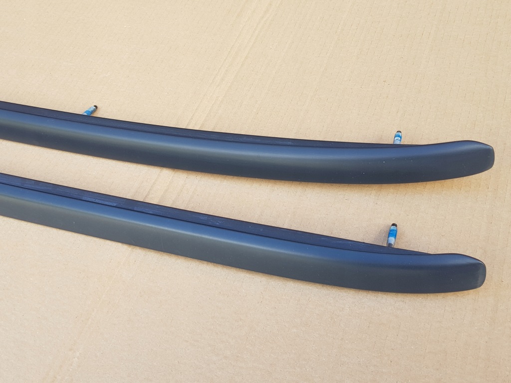 Комплект рейлингов кровельные / audi a6 c6 универсал - avant / чёрные матовый с Разборки