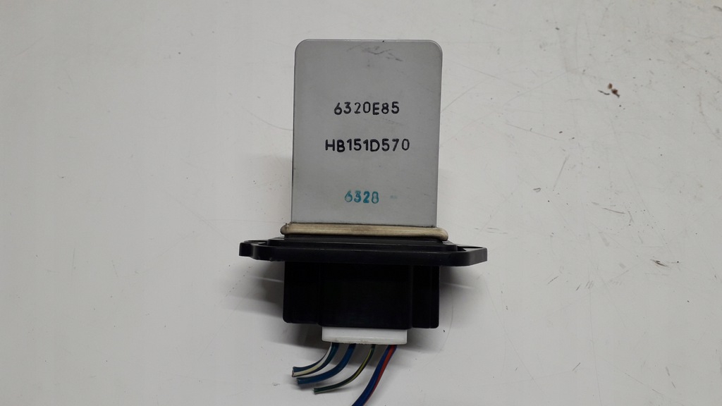 фото №6, Mazda 2 ii 02-07 резистор резистор вентилятор