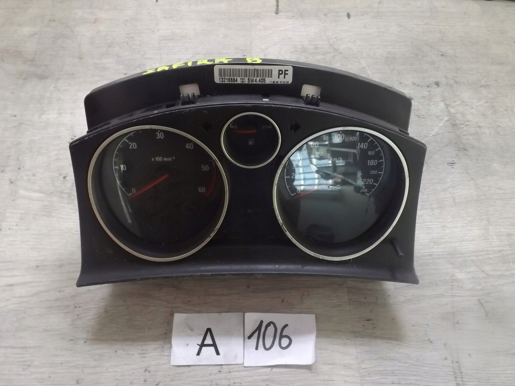 фото №1, Счетчик спидометр opel zafira b 13216684