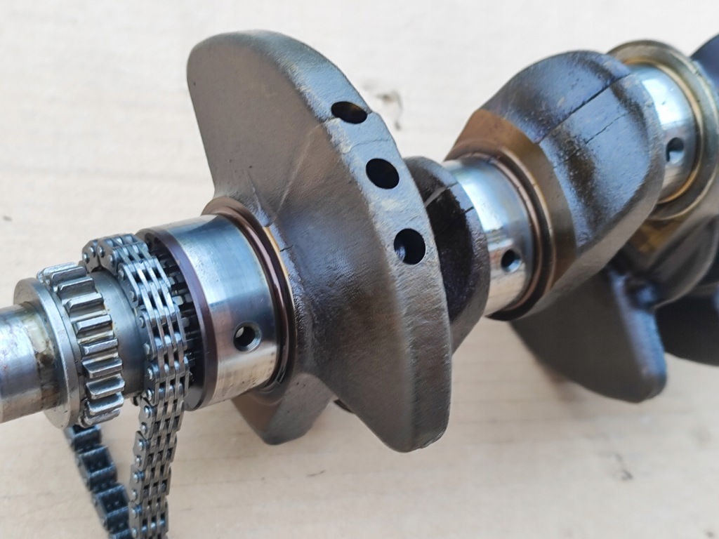 Wał колінчастий renault megane v nissan qashqai 1.2 dig-t 4678r f2 Недорого