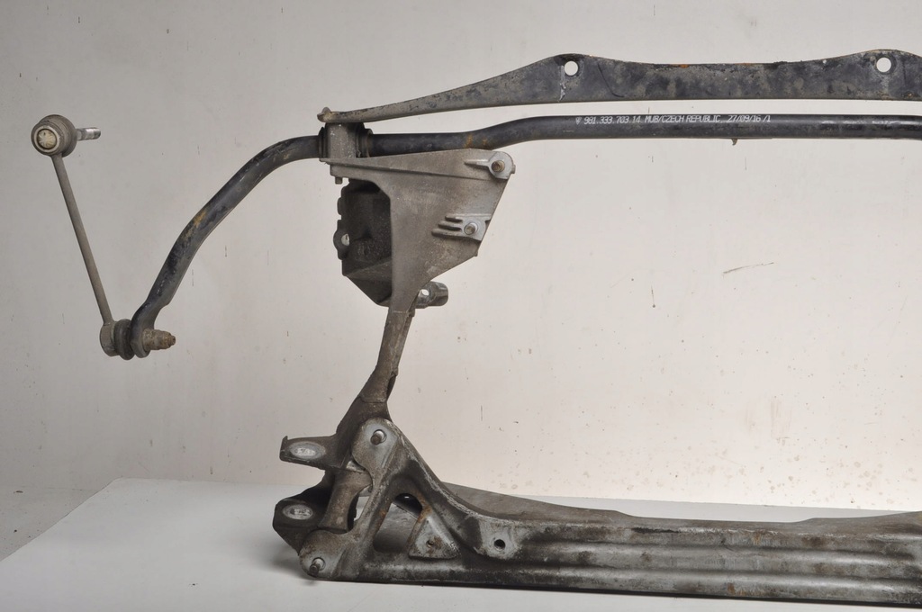 фото №12, Porsche 718 cayman 982 2.0 250km подрамник подвеска задняя 98133115106 +тяга