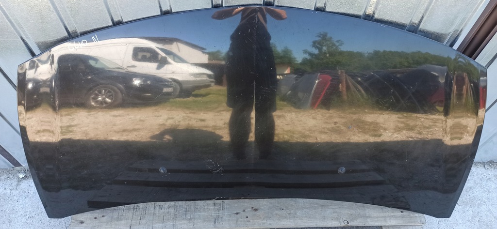 фото №2, Капот renault clio iii 09-12 czarna nv676 lift