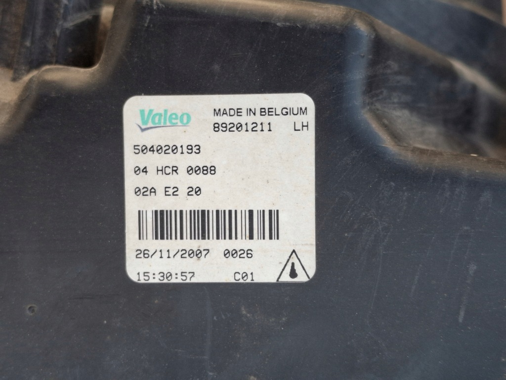 фото №11, Iveco stralis eurocargo фара левый лампа левая 504020193