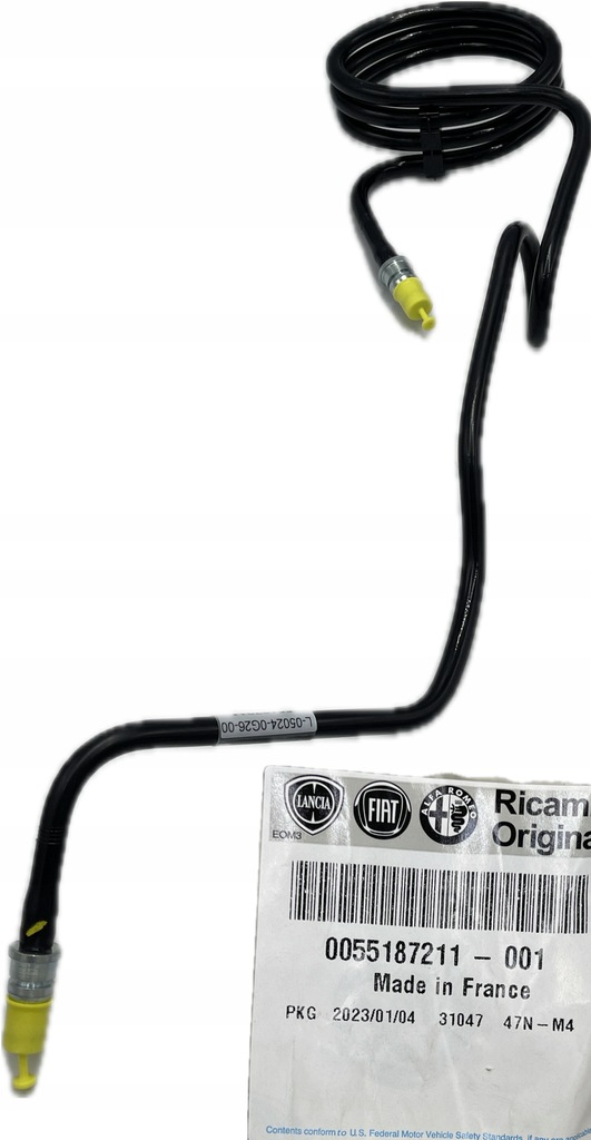 фото №1, Шланг зчеплення fiat idea punto lancia musa оригінальний номер 55187211