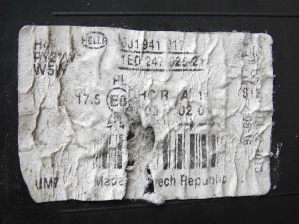 фото №13, Лампы передние skoda fabia ii roomster 5j 2009r. левая правая оригинал europa