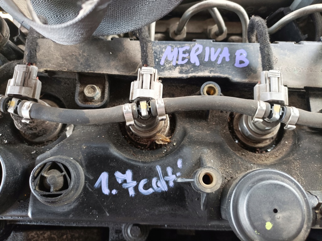 Meriva b 1.7 cdti двигатель kompletny a17dt 153 tyś km с Разборки