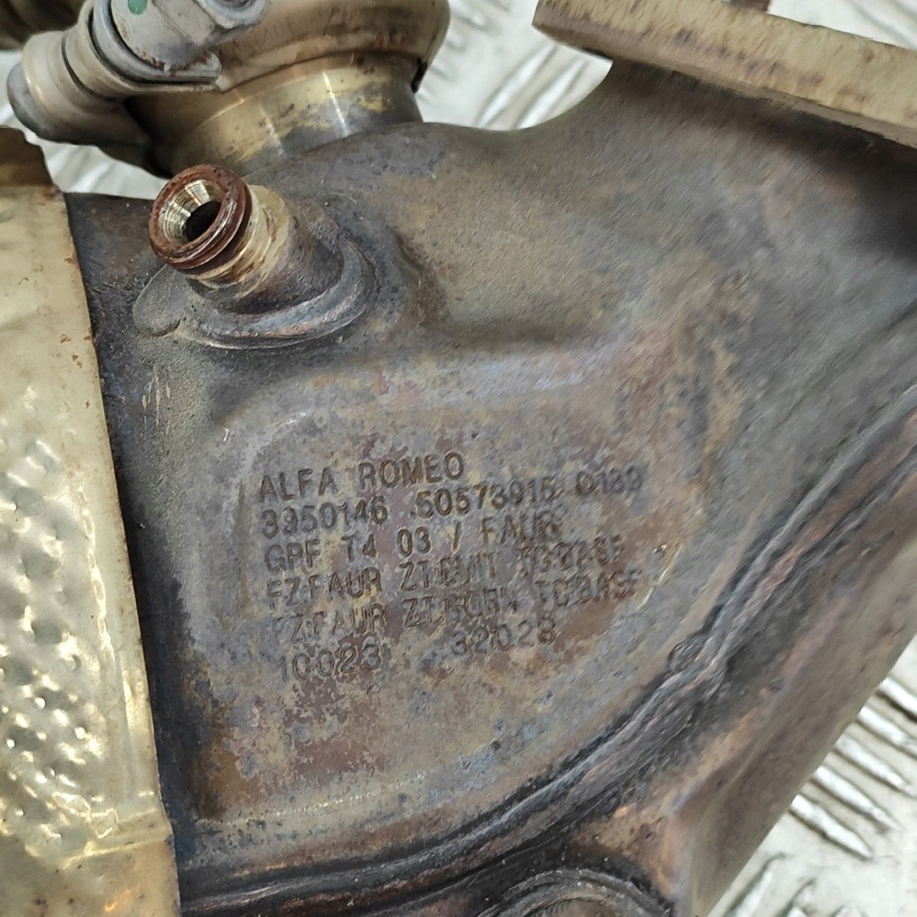 фото №6, Alfa romeo stelvio 2024 фільтр часток твердих каталізатор / fap / dpf