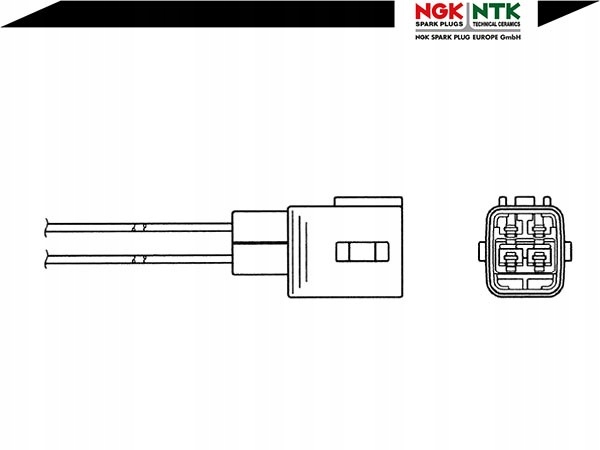 фото №3, Датчик лямбда-зонд ngk
