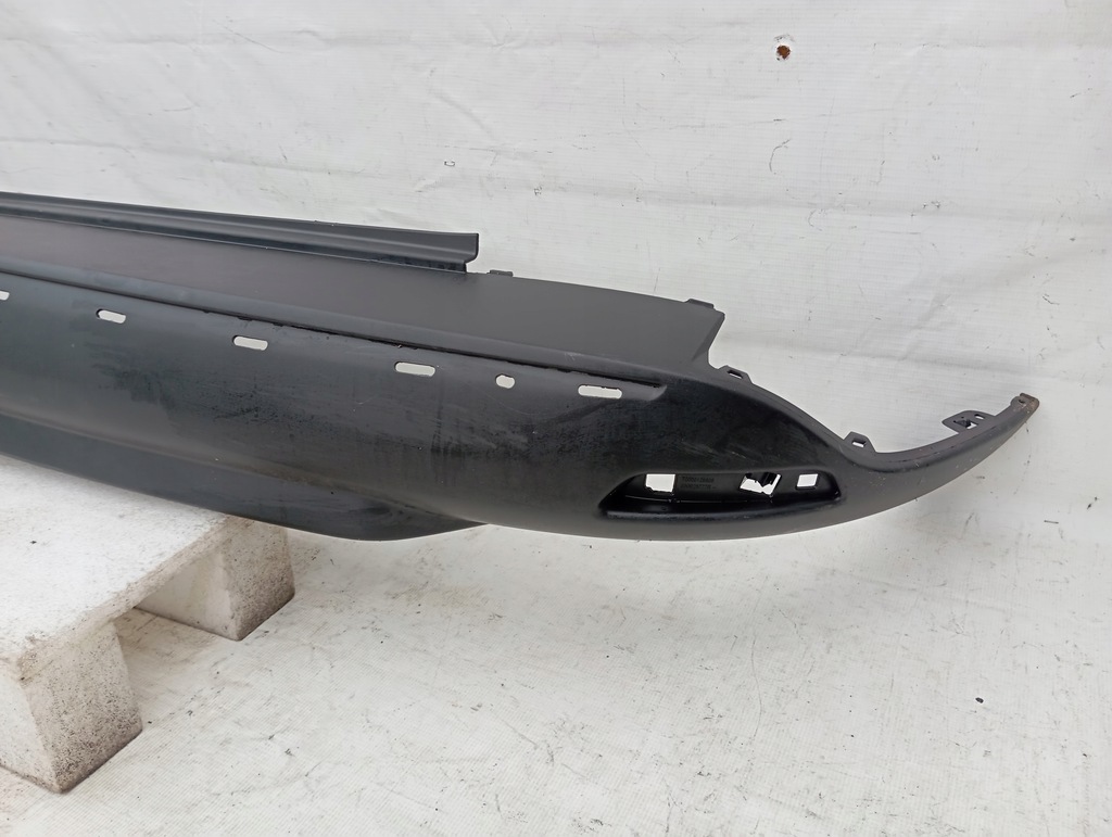 фото №3, Накладка бампер задняя renault clio 4 iv kombi po 2012-4