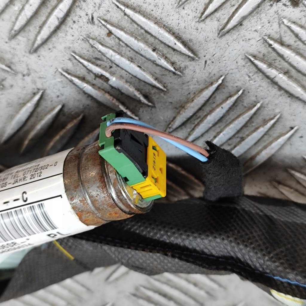 фото №7, Renault twingo ii 2008 права сторона шторка безпеки подушка безпеки