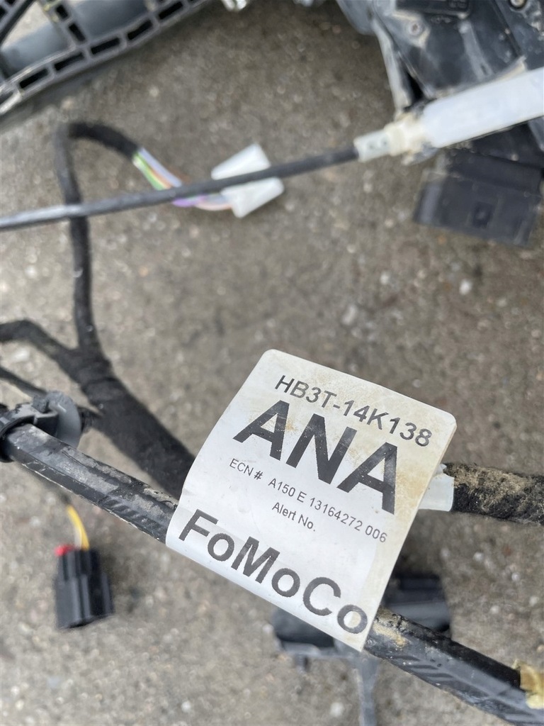 фото №6, Замок ручка электропроводка дверь правый перед ford ranger 3 4 iii iv 15-19r 18r