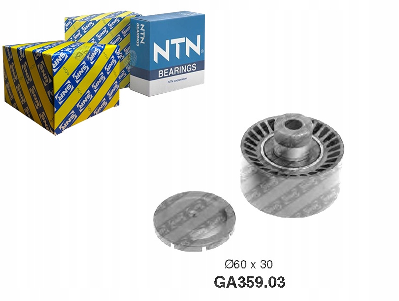 фото №1, Ролик направляющая ремень volvo c30 s40 ii v50 citroe