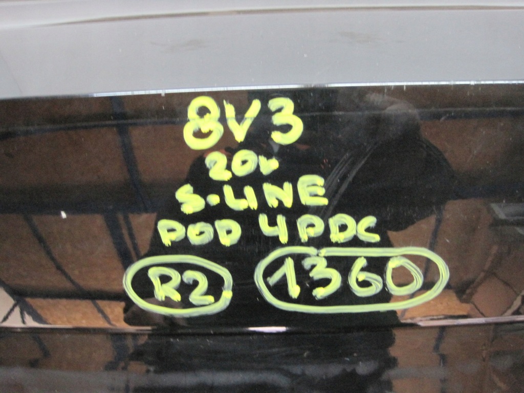 Бампер задний  задний голый audi a3 8v0 20r s-line с Разборки