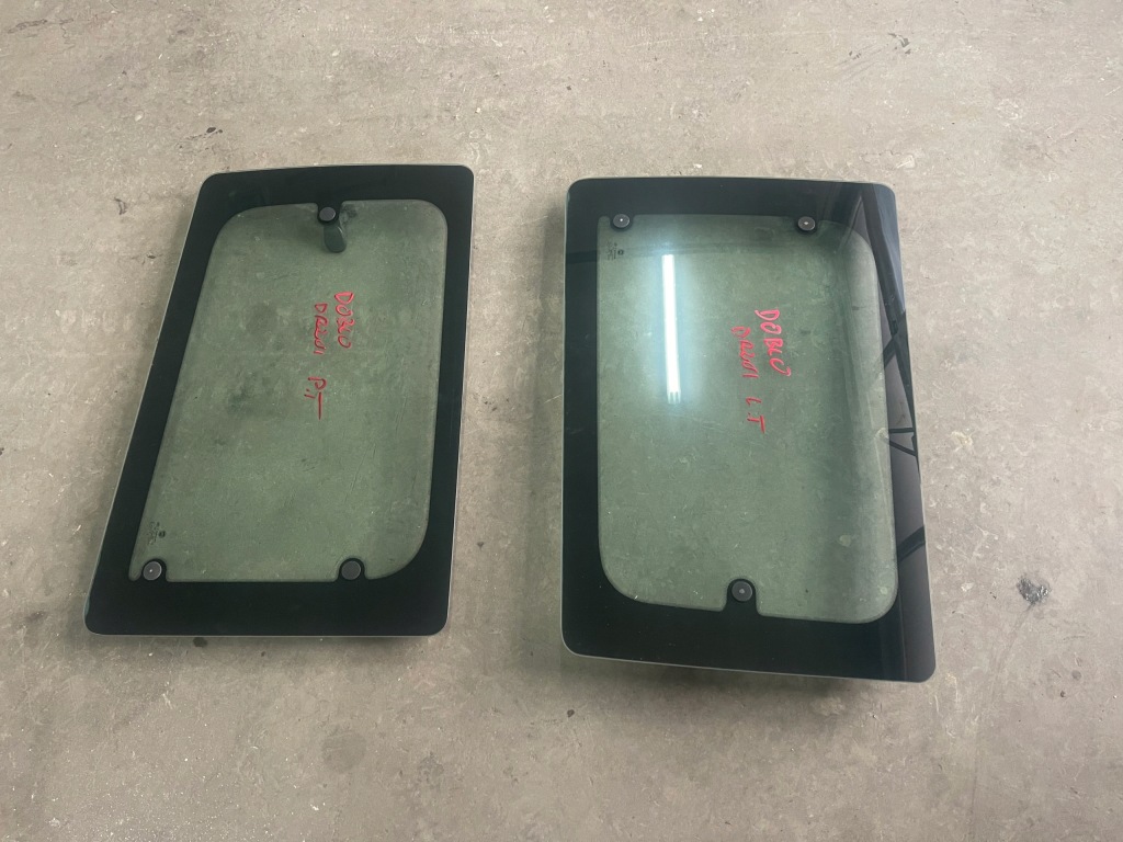 фото №1, Fiat doblo ii combo стекло дверь раздвижных правая откидная