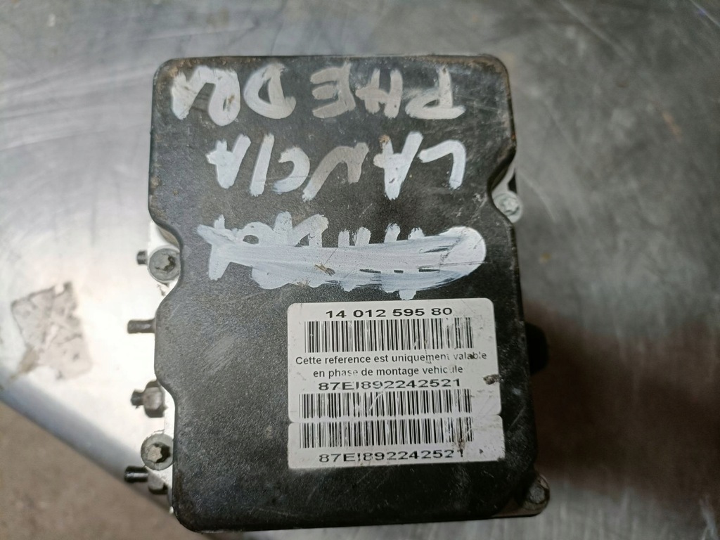 фото №8, Peugeot 807 c8 phetra насос тормозная abs 9661887180 0265950806 1401259580