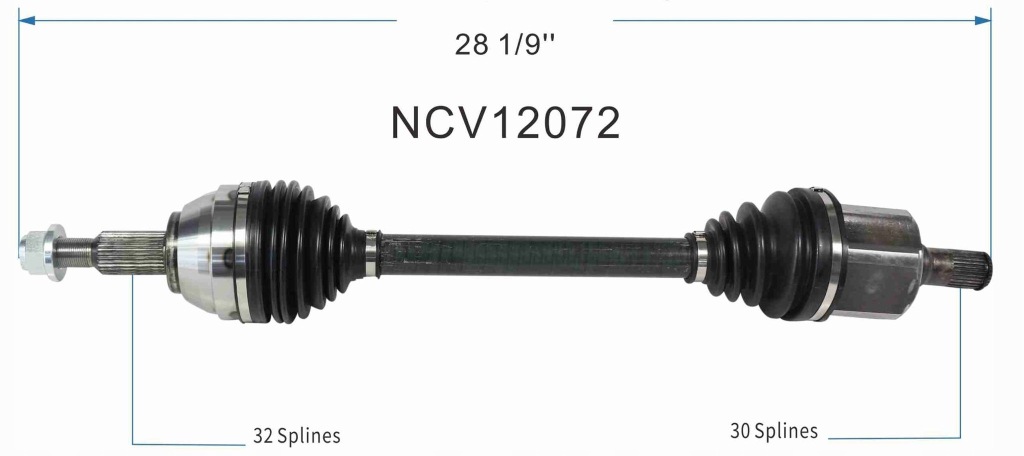 Купить Приводной вал приводная передняя левая chrysler pacifica 2017-2025 fwd