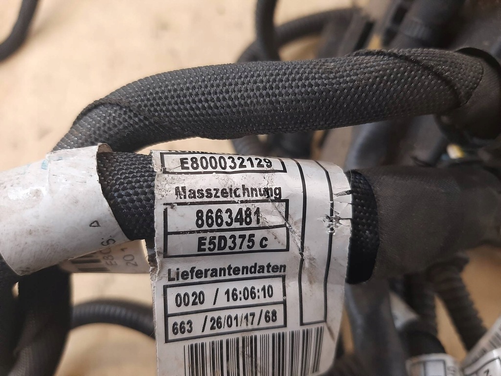 фото №8, Джгут електропроводка двигуна bmw 7 g11 g12 4.4 v8 n63b44c