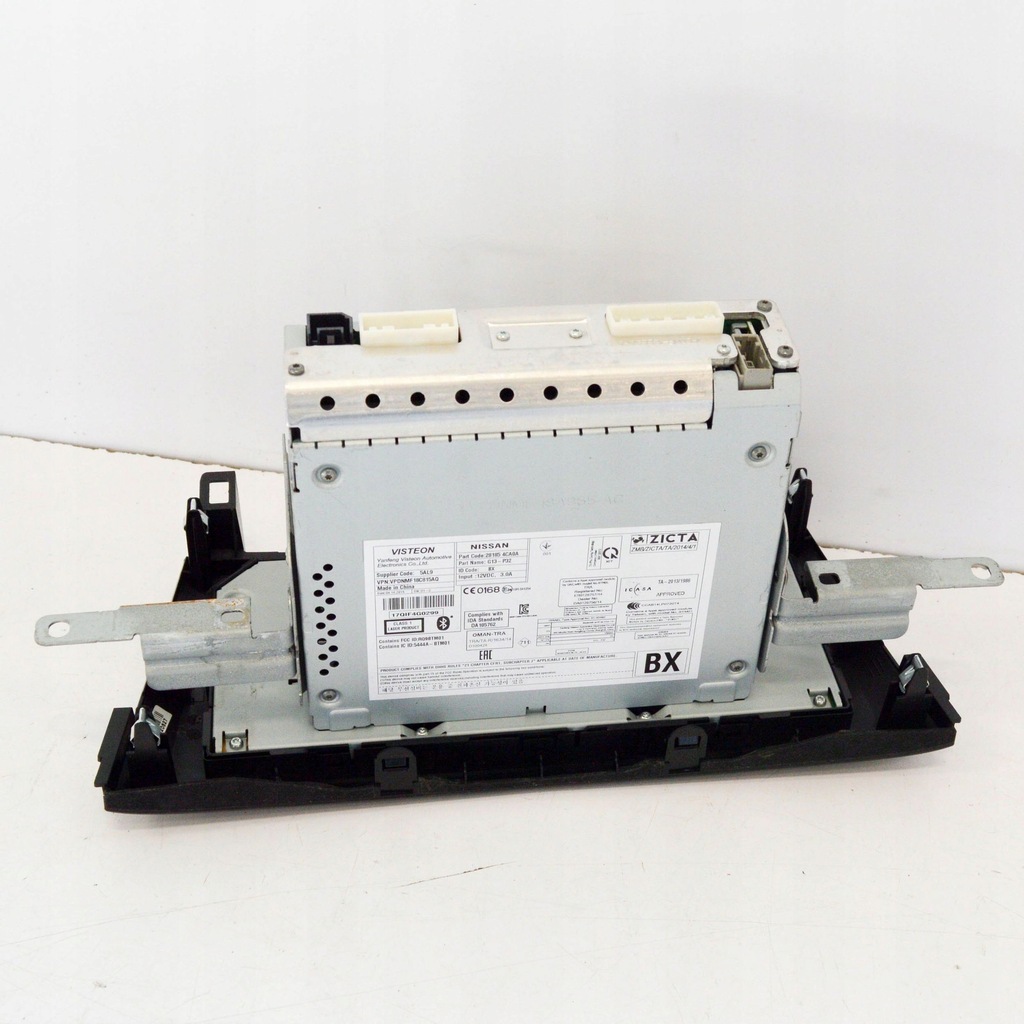 фото №5, Nissan qashqai 2015 панель / радиопроигрыватель cd/dvd/gps