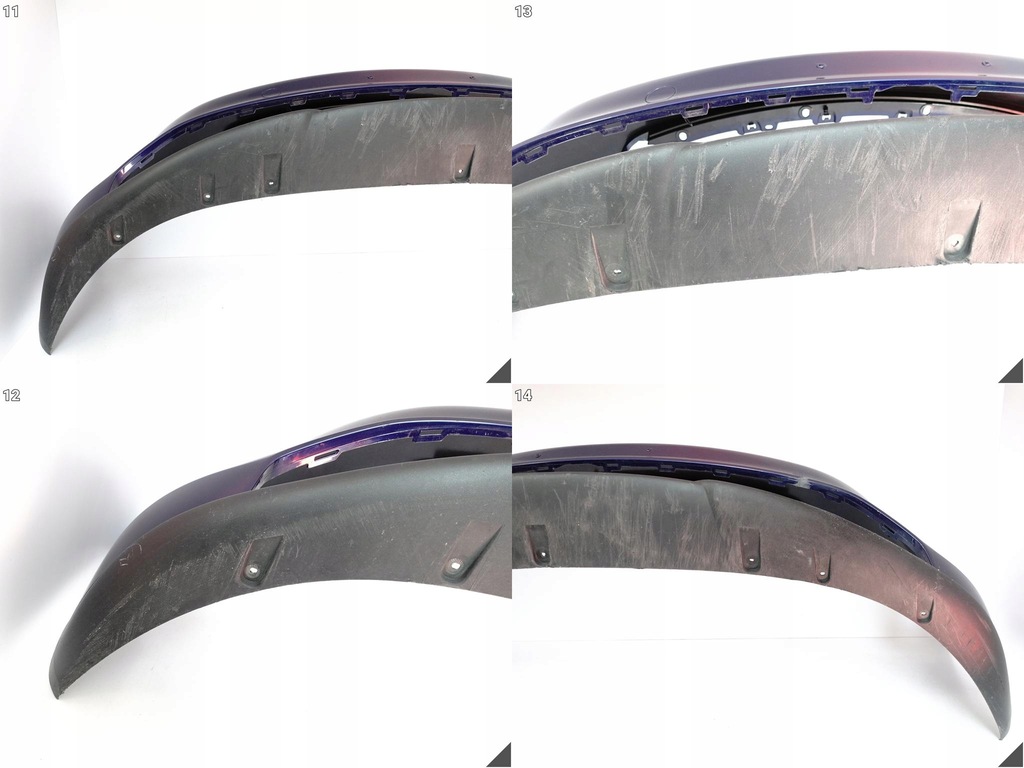 фото №12, Porsche taycan 9j1 19-24 бампер бампер + спойлер накладка перед