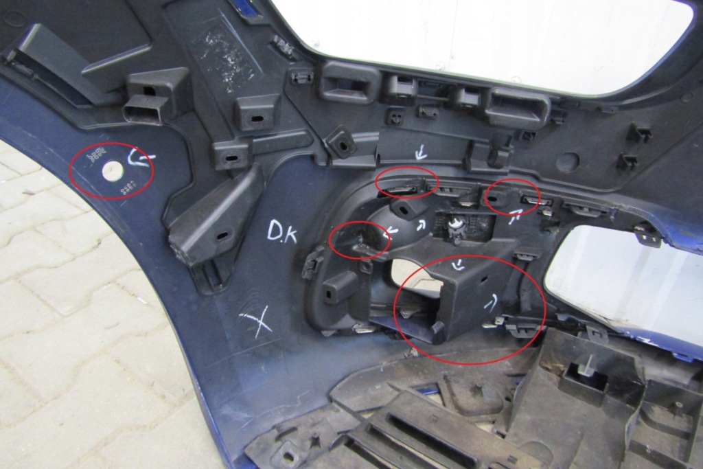 Бампер перед citroen c4 picasso 2 ii рестайлінг  16-20 Ціна