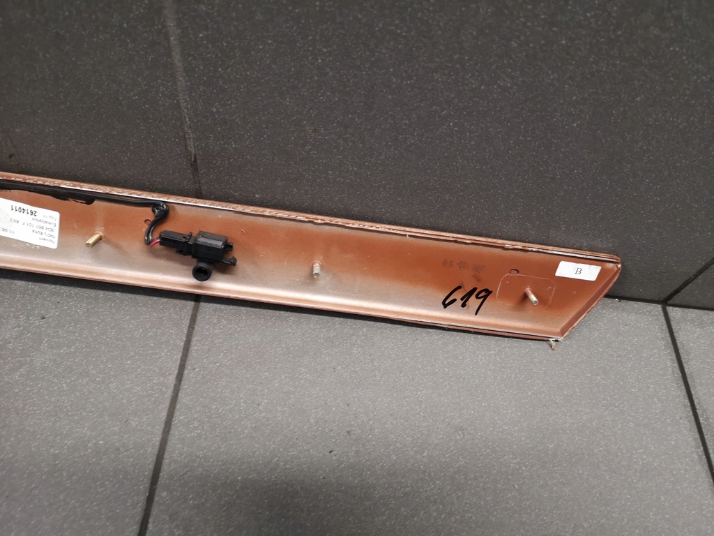 фото №12, Dekor молдинг ручка лівий задня vw phaeton 3d4867101f