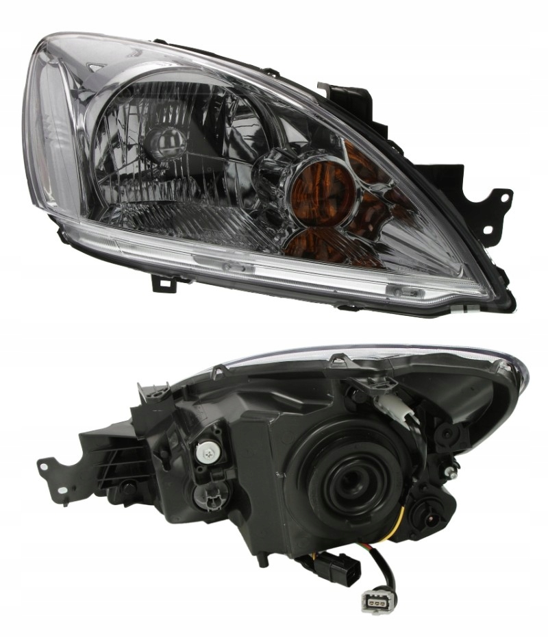 фото №1, Фара mitsubishi lancer 03- регулировка