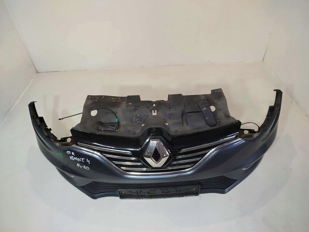 фото №3, Бампер передний перед решётка радиатора renault megane iv 14-20