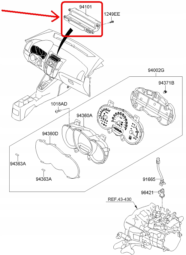 фото №6, Приладова панель цифровий, дисплей kia venga 2009-2019