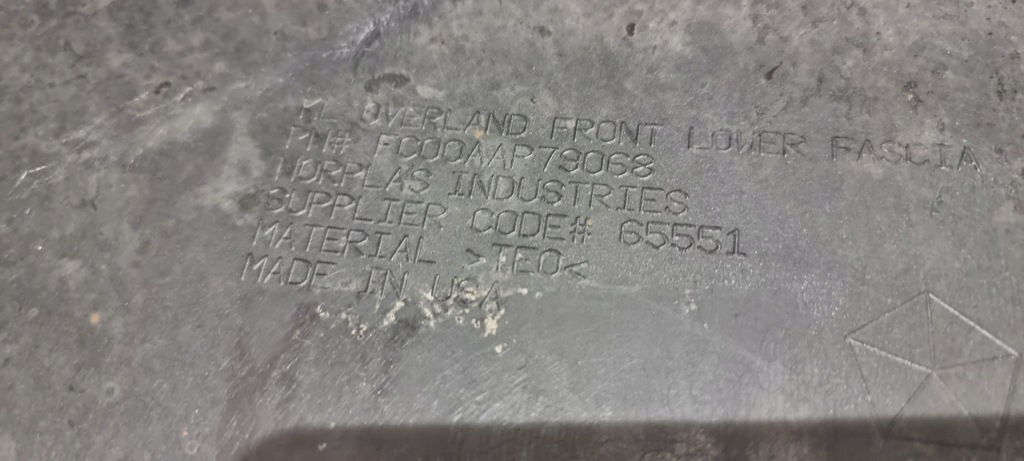 фото №16, Бампер перед передний jeep cherokee kl overland 13-17