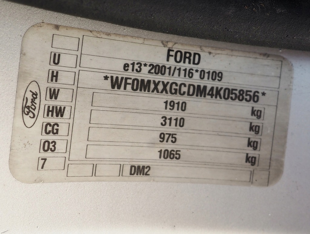 фото №12, Ford focus c-max 2003-07 подлокотник перед передний kompletny