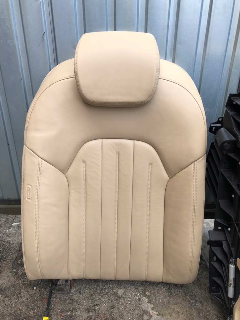 фото №12, A8 d4 сиденья кожа светлый banan подогрев elelktryka