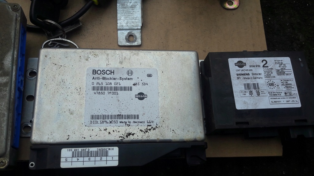 фото №16, Бортовий комп'ютер замок запалювання imo ford maverick 2.4 terrano