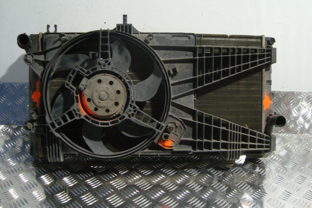 фото №10, Радиатор woda кондиционер вентилятор fiat punto ii 1,3 mj