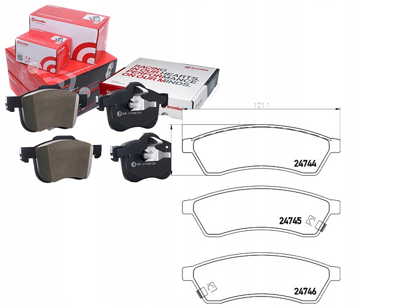 фото №16, Brembo p 10 060 набор тормозных колодок тормозных, тормоза дисковые
