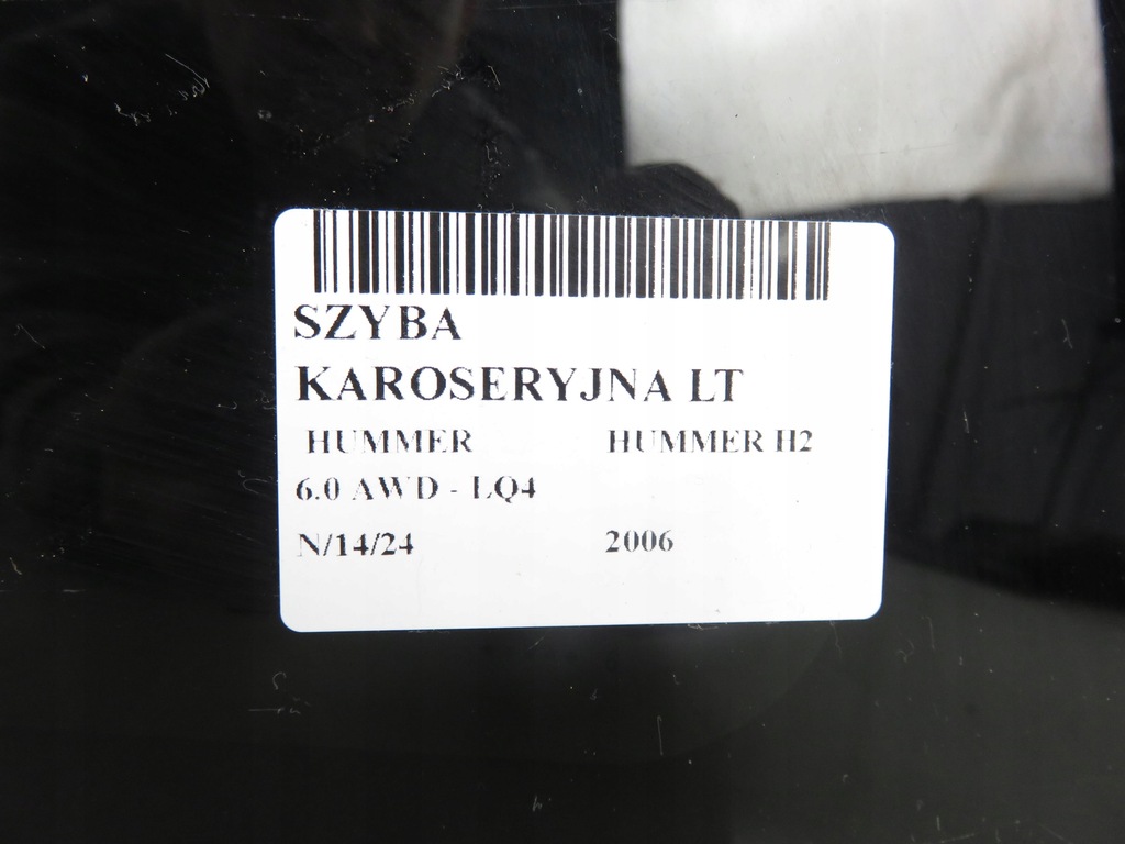 фото №5, Скло кузовна ліва задня hummer h2