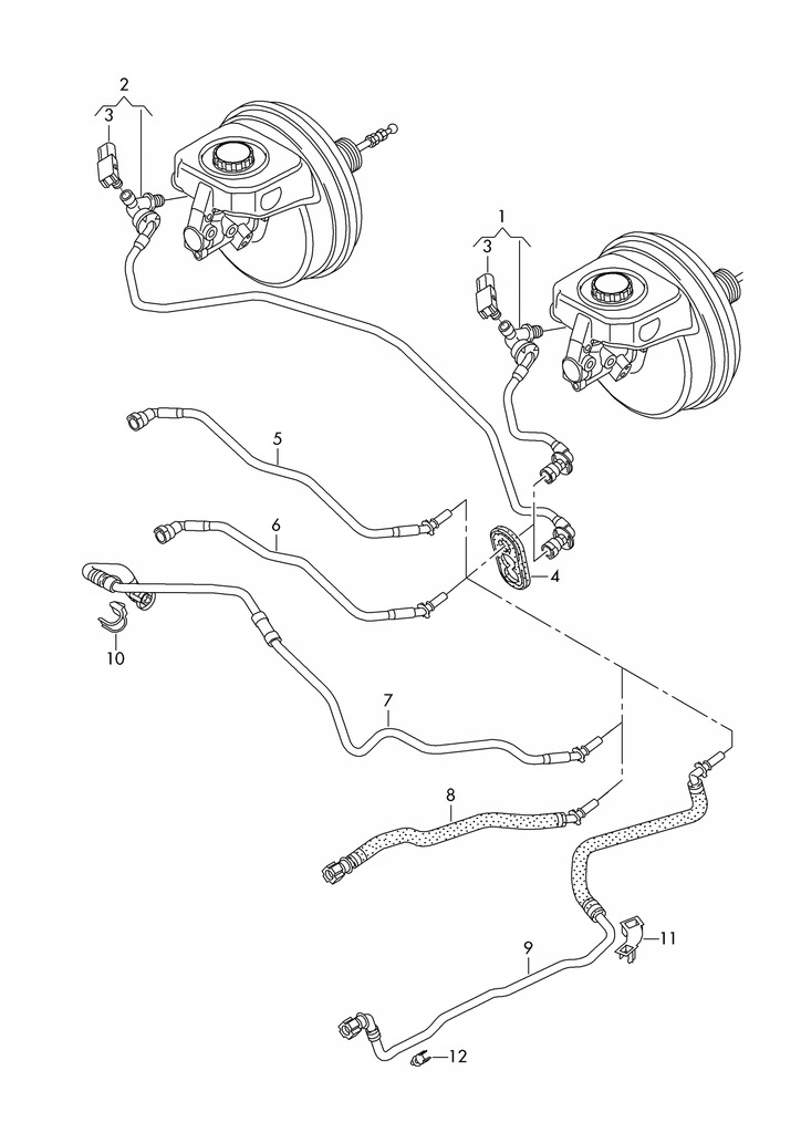 фото №6, Втулка трубка усилитель тормозов audi q5 sq5 80a 80a614769e