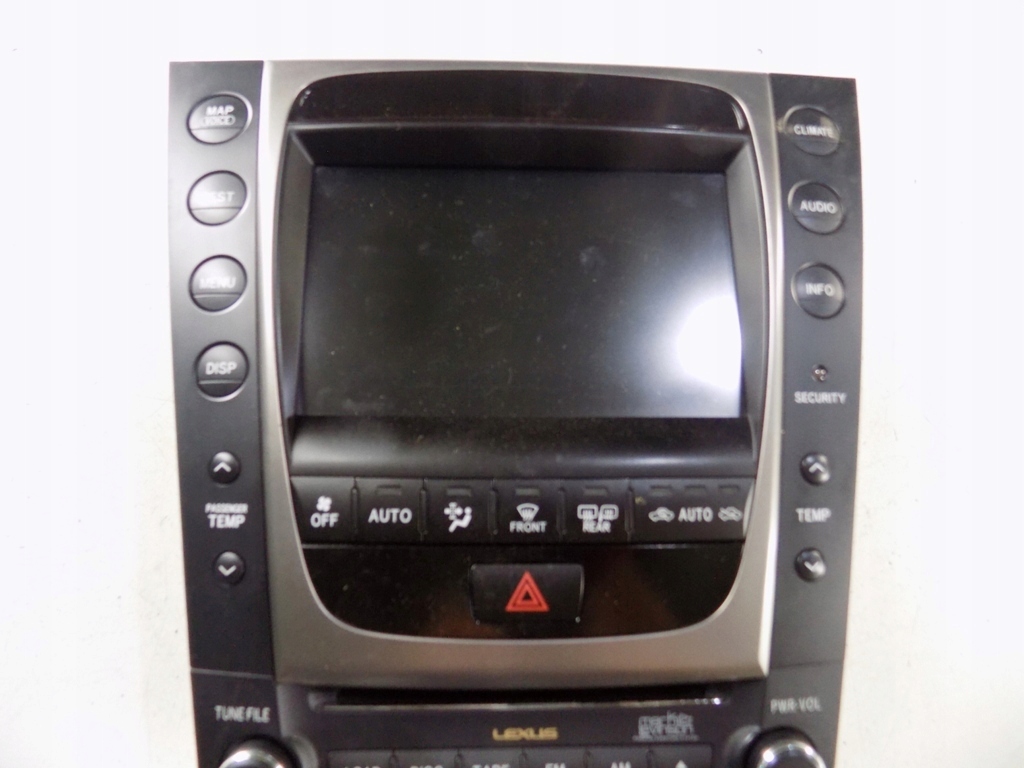 фото №8, Lexus gs iii 07r радіо cd екран панель керування