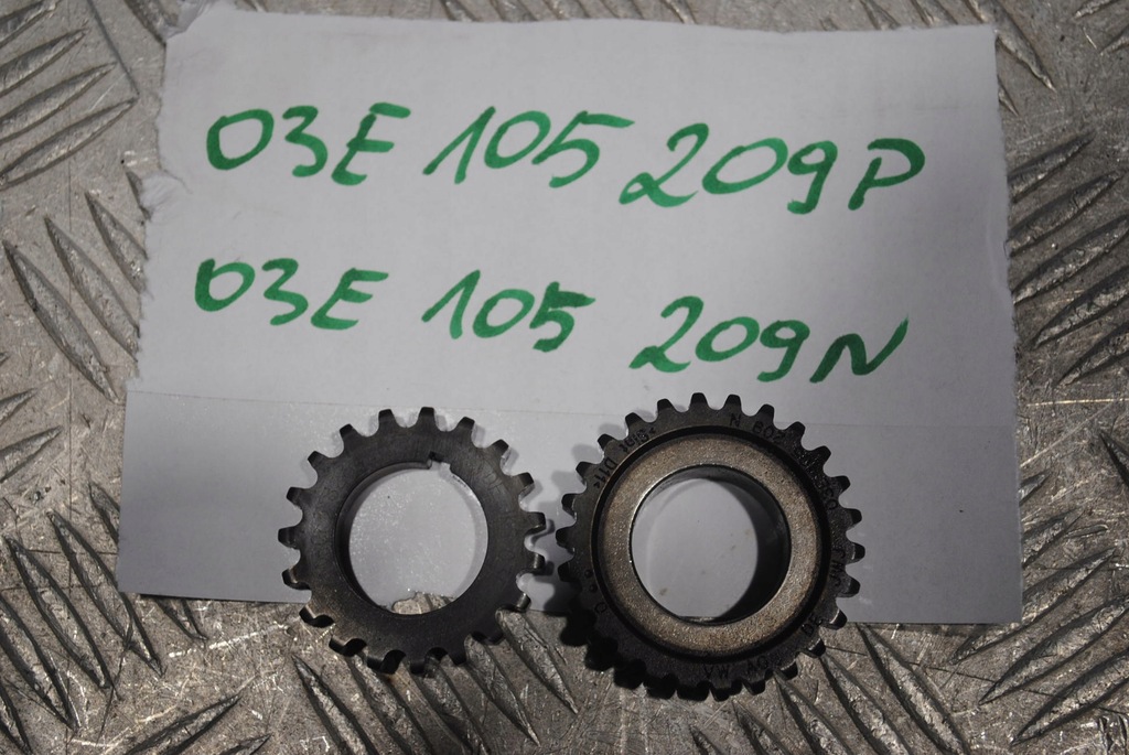 фото №5, Колесо зубчасте вала розподільного валу 03e105209p, 03e105209n skoda fabia ii hb 1.2 htp