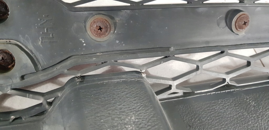 фото №8, Kia rio i 1 lift 02-05 kartka решётка радиатора решётка радиатора бампера перед 86350-fd010