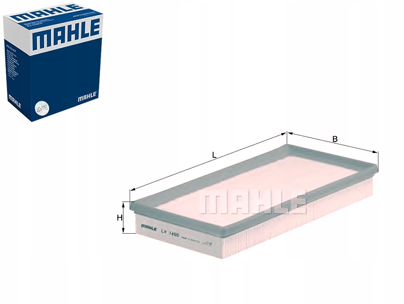 фото №1, Фільтр повітря mahle 03c129620 g ala88348 md9622