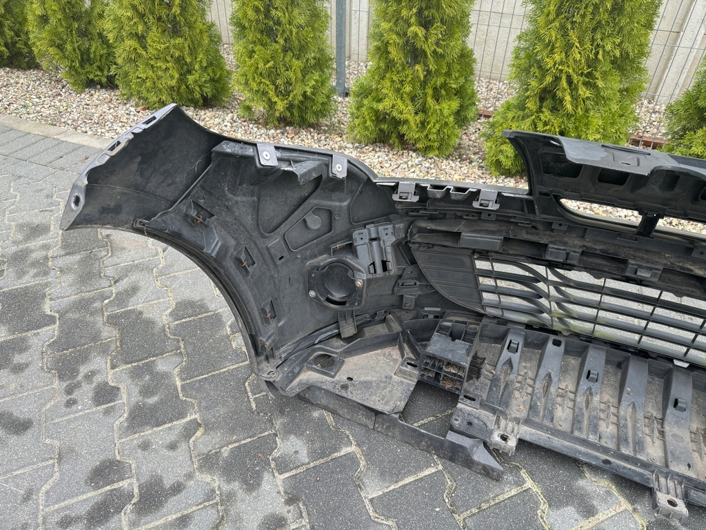 фото №9, Бампер перед передній renault megane iii + плита