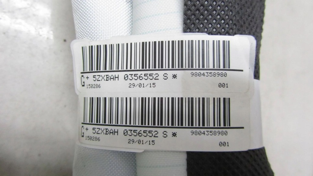 фото №5, Citroen c4 cactus шторка безопасности подушка безопасности воздуха левая 9800916380