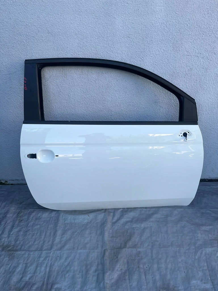 фото №1, Fiat 500 двері праве білий 2017-