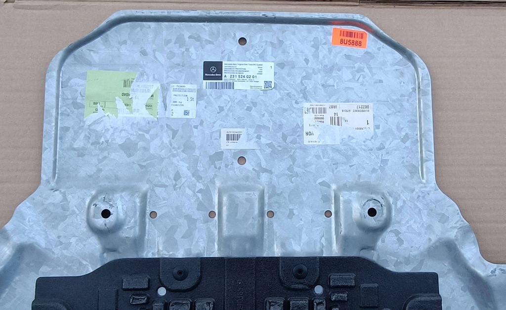 фото №7, Mercedes sl r231 w231 захист pod двигун