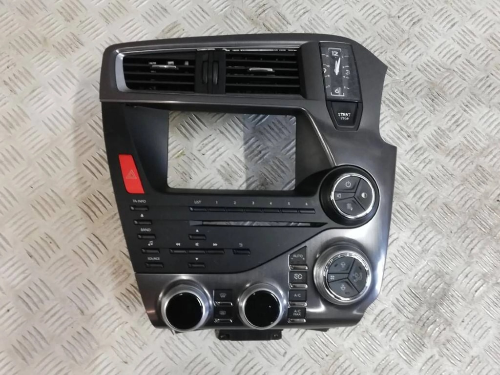 фото №1, Панель кондиціонера радіо citroen ds5 uk